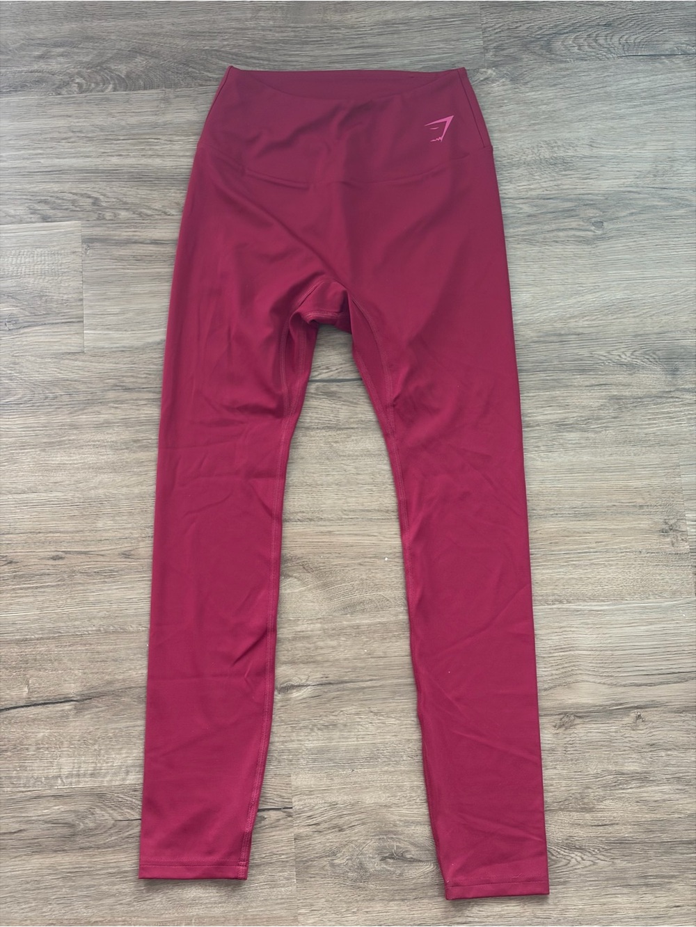 Gymshark Red Athleisure Graphics Fraction Workout Leggings Size S